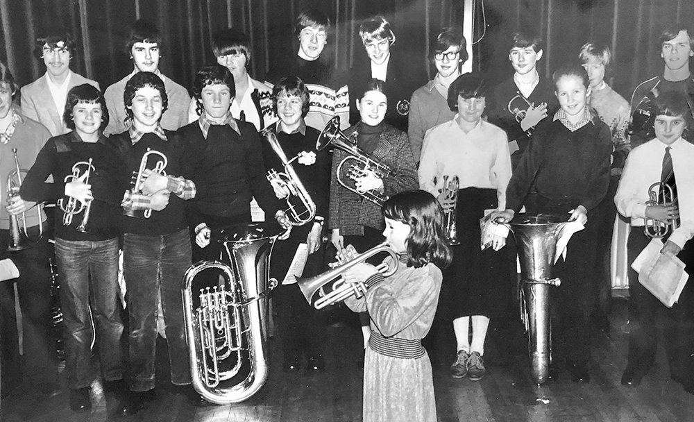 Some youth players about 1980.