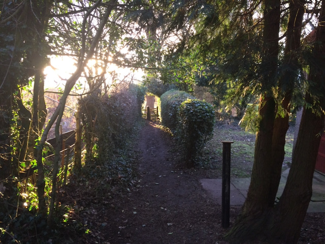 path to the bandroom